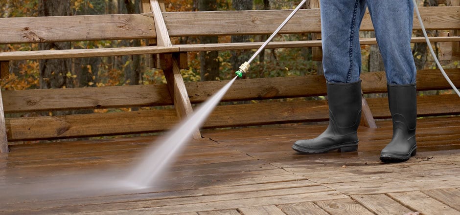 wooden deck restoration