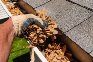 scheduled gutter cleaning by the pros at Superior Cleaning