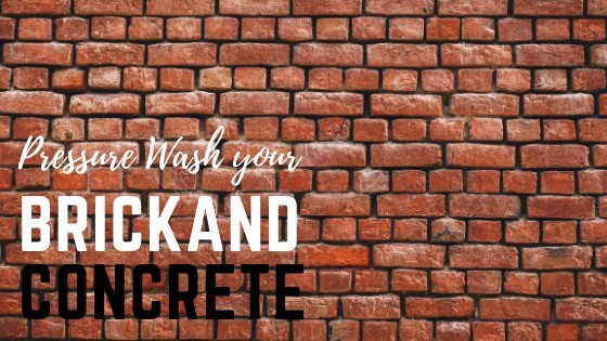 How to Clean Brick and Concrete with a Pressure Washer