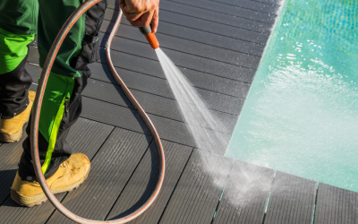 How To Pressure Wash A Pool Deck
